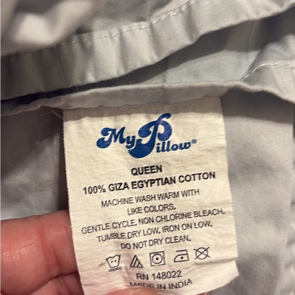 MyPillow Queen Giza Egyptian Cotton Pillowcase